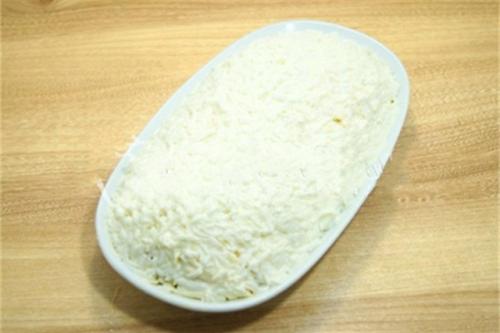 Салат Бусы на снегу. 08