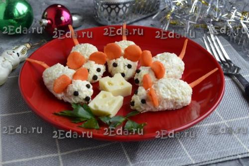 Сырная закуска Мышки. 03
