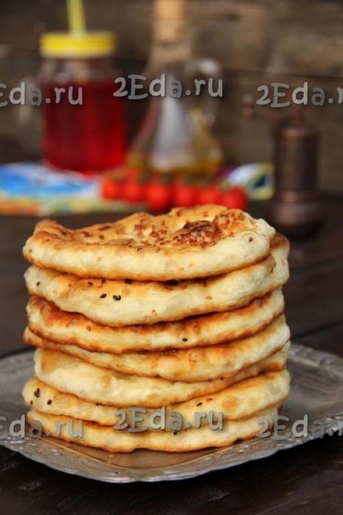 Быстрые лепешки на кефире на сковороде. 06 Быстрые лепешки на кефире на сковороде. 06