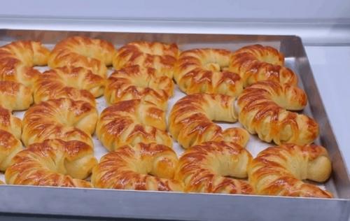 Рогалики с творогом. 07