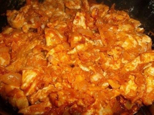 Гуляш из куриного Филе. 05 Гуляш из куриного Филе. 05