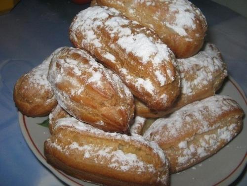 Заварное тесто для эклеров. 02 Заварное тесто для эклеров. 02