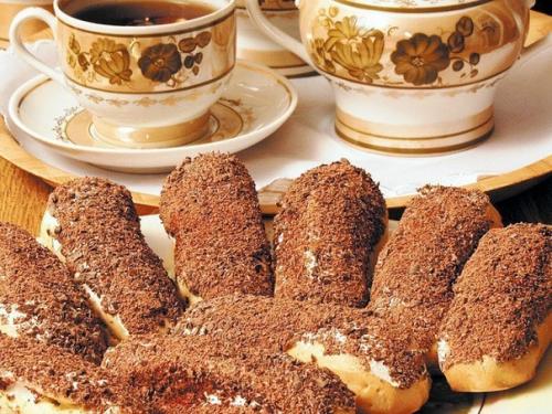 Заварное тесто для эклеров. 04 Заварное тесто для эклеров. 04