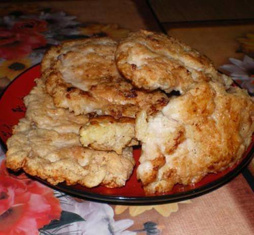 Чудо - отбивные в манке, вкусно.