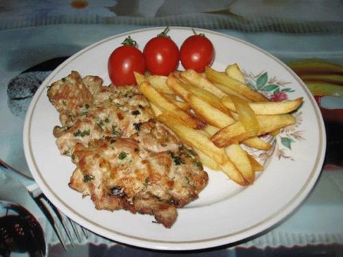 Мясо фри за 5 минут.