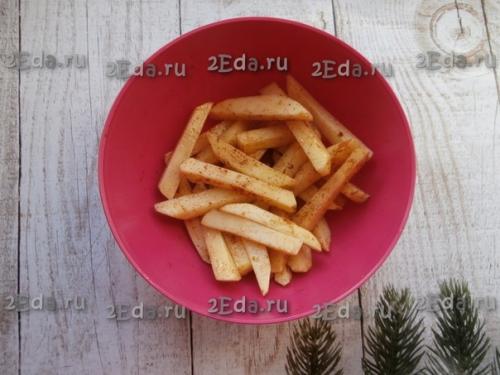 Картофель фри в микроволновке. 04 Картофель фри в микроволновке. 04