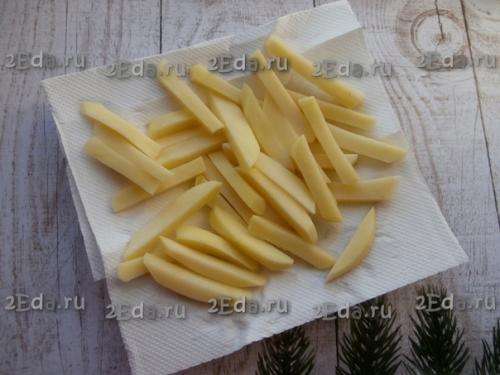 Картофель фри в микроволновке. 03 Картофель фри в микроволновке. 03