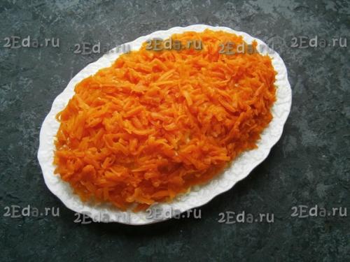 Слоеный салат с печенью трески. 06 Слоеный салат с печенью трески. 06