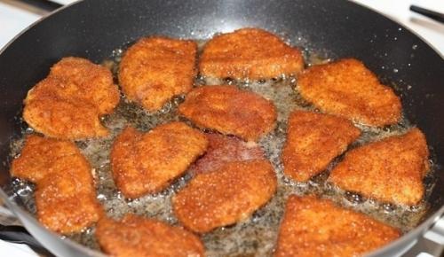Домашние куриные наггетсы. 05