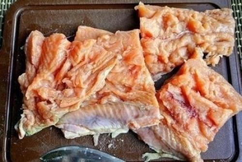 Горбуша, запечённая под сыром. 01 Горбуша, запечённая под сыром. 01