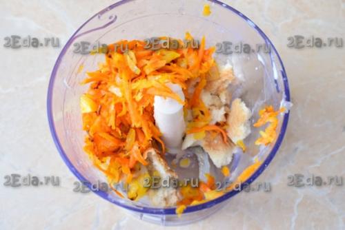Рыбные котлеты с плавленным сыром. 04