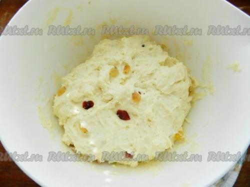 Творожный кулич.  Давно хотела приготовить кулич на основе творога. 03