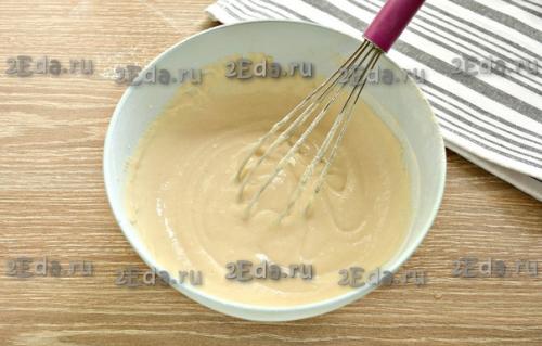 Блины на питьевом йогурте. 03