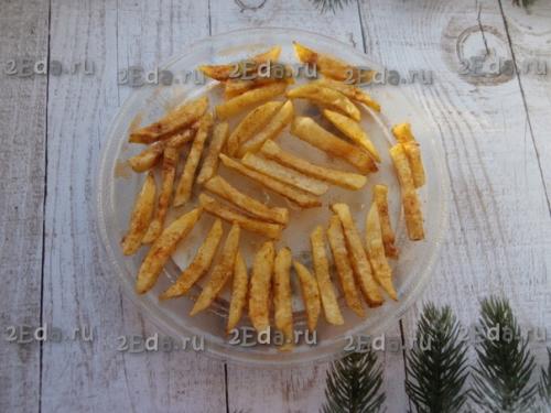 Картофель фри в микроволновке. 06 Картофель фри в микроволновке. 06