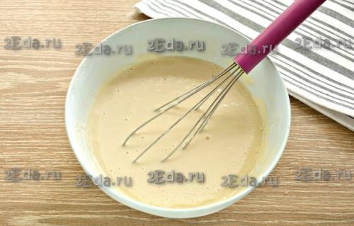 Блины на питьевом йогурте. 05