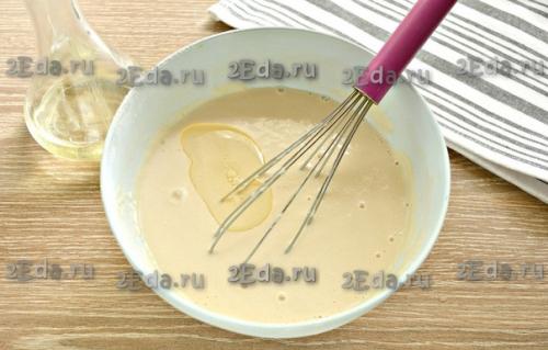 Блины на питьевом йогурте. 04