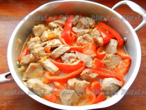 Мясное рагу с овощами. 05 Мясное рагу с овощами. 05