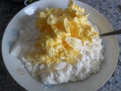 Творожная пасха со сгущенкой. 02