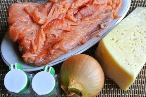 Горбуша, запечённая под сыром. 01