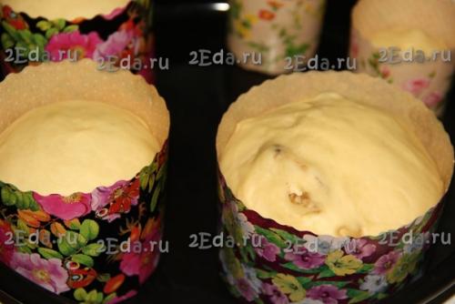 Кулич на сливках. 06 Кулич на сливках. 06