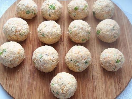 Салатные шарики А-ля Мимоза. 06 Салатные шарики А-ля Мимоза. 06