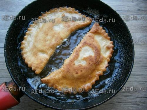 Чебуреки с мясом на кефире. 07 Чебуреки с мясом на кефире. 07