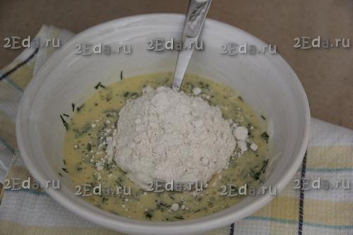 Кабачки в кляре из сметаны на сковороде. 04