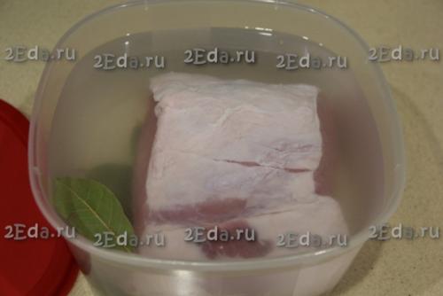 Буженина из свинины в мультиварке в домашних условиях. 02 Буженина из свинины в мультиварке в домашних условиях. 02