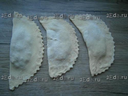 Чебуреки с мясом на кефире. 06 Чебуреки с мясом на кефире. 06