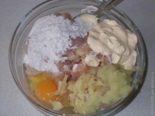 Мясо по-албански.  Ингредиенты: 03