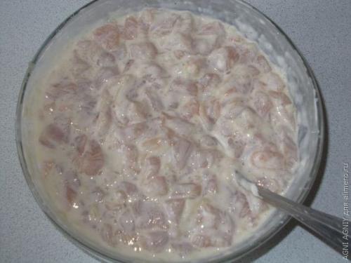 Мясо по-албански.  Ингредиенты: 05