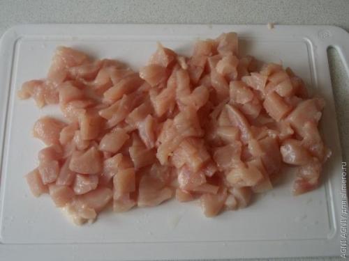 Мясо по-албански.  Ингредиенты: 01