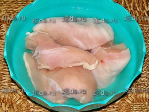 Пастрома из куриного Филе в духовке. 01 Пастрома из куриного Филе в духовке. 01