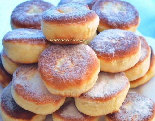 Пышки на кефире.