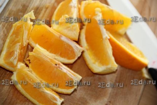 Рецепт чёрной смородины с апельсином, протёртых с сахаром. 03