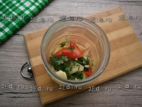 Болгарский перец с чесноком на зиму. 05 Болгарский перец с чесноком на зиму. 05