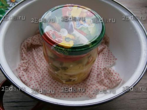 Болгарский перец с чесноком на зиму. 07 Болгарский перец с чесноком на зиму. 07