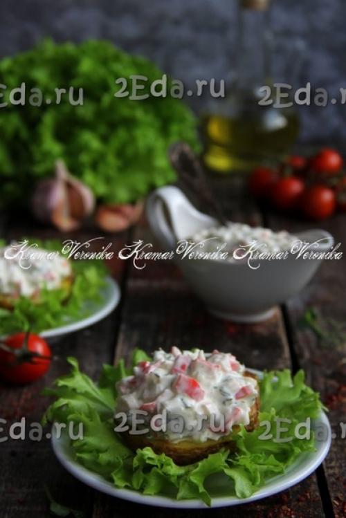 Соус из крабовых палочек. 05