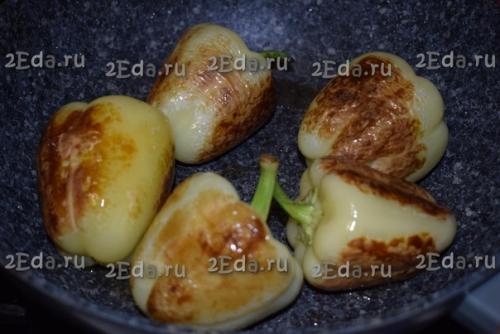 Баклажаны с болгарским перцем и чесноком на зиму. 04