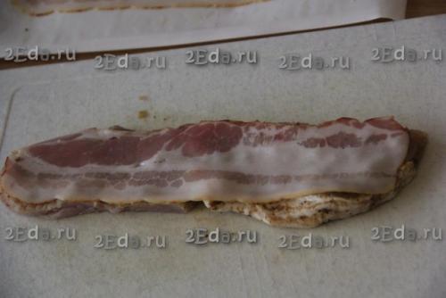 Шашлык с беконом на мангале. 06 Шашлык с беконом на мангале. 06