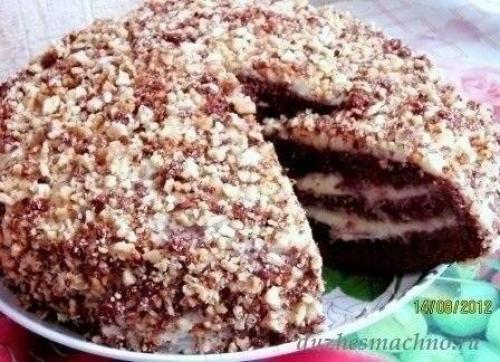 Шоколадный торт на кефире Фантастика. 04 Шоколадный торт на кефире Фантастика. 04