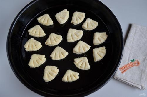 Творожное печенье Гусиные Лапки. 08 Творожное печенье Гусиные Лапки. 08