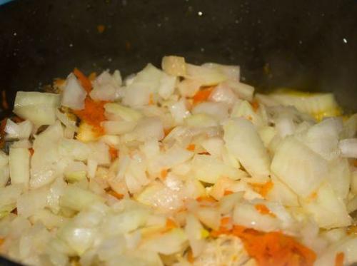 Скумбрия с овощами в сметанном соусе. 03