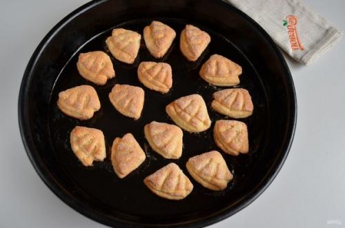 Творожное печенье Гусиные Лапки. 09 Творожное печенье Гусиные Лапки. 09