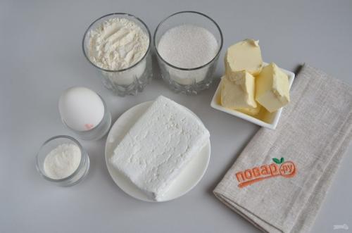 Творожное печенье Гусиные Лапки. 01 Творожное печенье Гусиные Лапки. 01