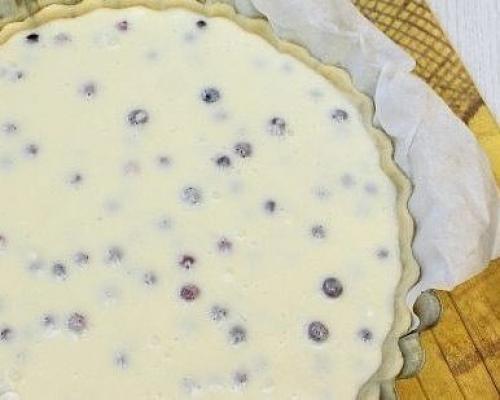 Пирог со сметаной и клюквой. 05 Пирог со сметаной и клюквой. 05