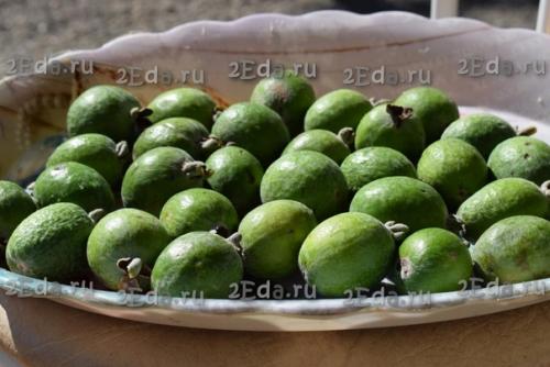 Фейхоа, протертая с сахаром. 01 Фейхоа, протертая с сахаром. 01