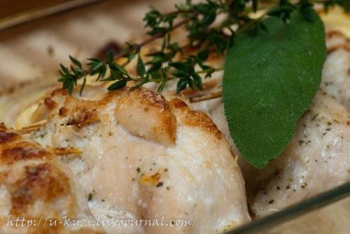 Фаршированные куриные грудки. 06