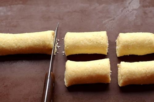 Твopoжное печенье с кокосовой начинкой. 04