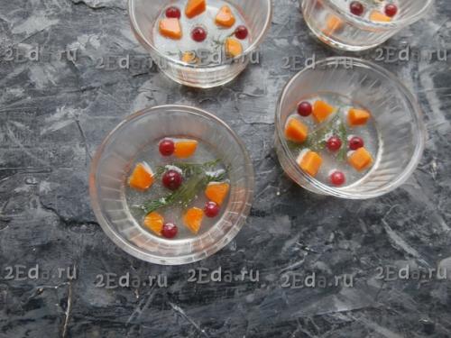 Холодец из куриных ножек с желатином. 06